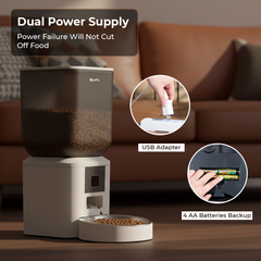 QQ023 Smart Single Bowl Automatic Pet Feeder 7L