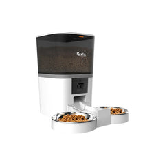 QQ009 Smart Dual Bowl Automatic Pet Feeder 6.5L