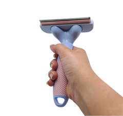 PCA-07 Pet Hair Removal Brush, Self-Cleaning De-shedding Tool