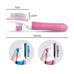 PCA-08 Pet Self-Cleaning Brush, Shedding & Grooming Tool for Loose Hair