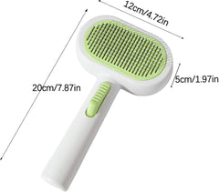 PCA-09 Pet Self-Cleaning Brush, Shedding & Grooming Tool for Loose Hair