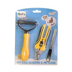 PCA-04 Pet Nail Clipper & Pet Comb Set