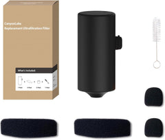 WF007 Knox Pet Fountain Filter Pack – 1 Super Filter, 4 Sponge Filters & Steel Brush (2-Pack)