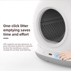 CB001 Smart Self-Cleaning Cat Litter Box 72L