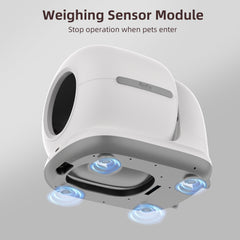 CB001 Smart Self-Cleaning Cat Litter Box 72L
