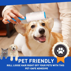 PCA-05 Extra Sticky Reusable Pet Lint Roller Hair Remover