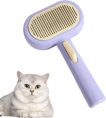 PCA-09 Pet Self-Cleaning Brush, Shedding & Grooming Tool for Loose Hair