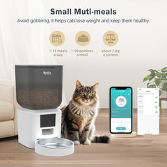 QQ023 Smart Single Bowl Automatic Pet Feeder 7L