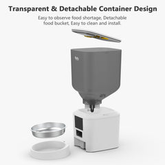 QQ023 Smart Single Bowl Automatic Pet Feeder 7L