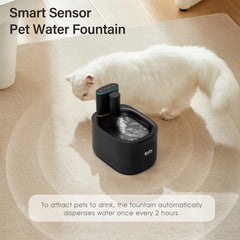 WF007 Smart Pet Water Fountain with Lithium Ion Battery