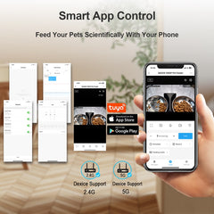QQ009 Smart Dual Bowl Automatic Pet Feeder 6.5L