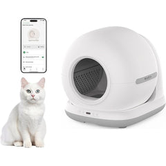 CB001 Smart Self-Cleaning Cat Litter Box 72L