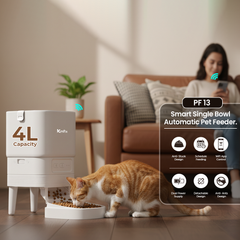PF13 Single Bowl Automatic Pet Feeder 4L