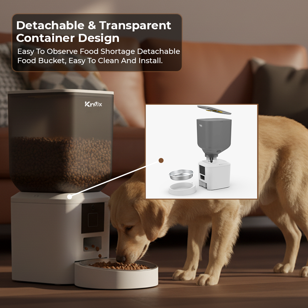 QQ023 Smart Single Bowl Automatic Pet Feeder 7L