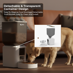 QQ023 Smart Single Bowl Automatic Pet Feeder 7L