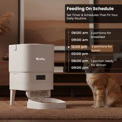 PF11 Single Bowl Automatic Pet Feeder 4L