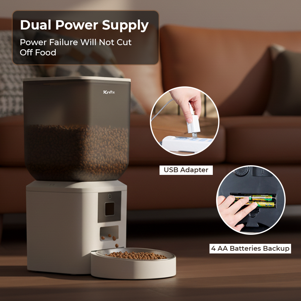 QQ023 Smart Single Bowl Automatic Pet Feeder 7L