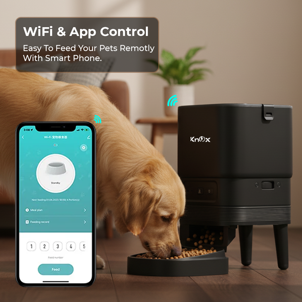 PF13 Single Bowl Automatic Pet Feeder 4L