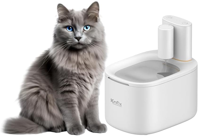 WF007 Smart Pet Water Fountain with Lithium Ion Battery