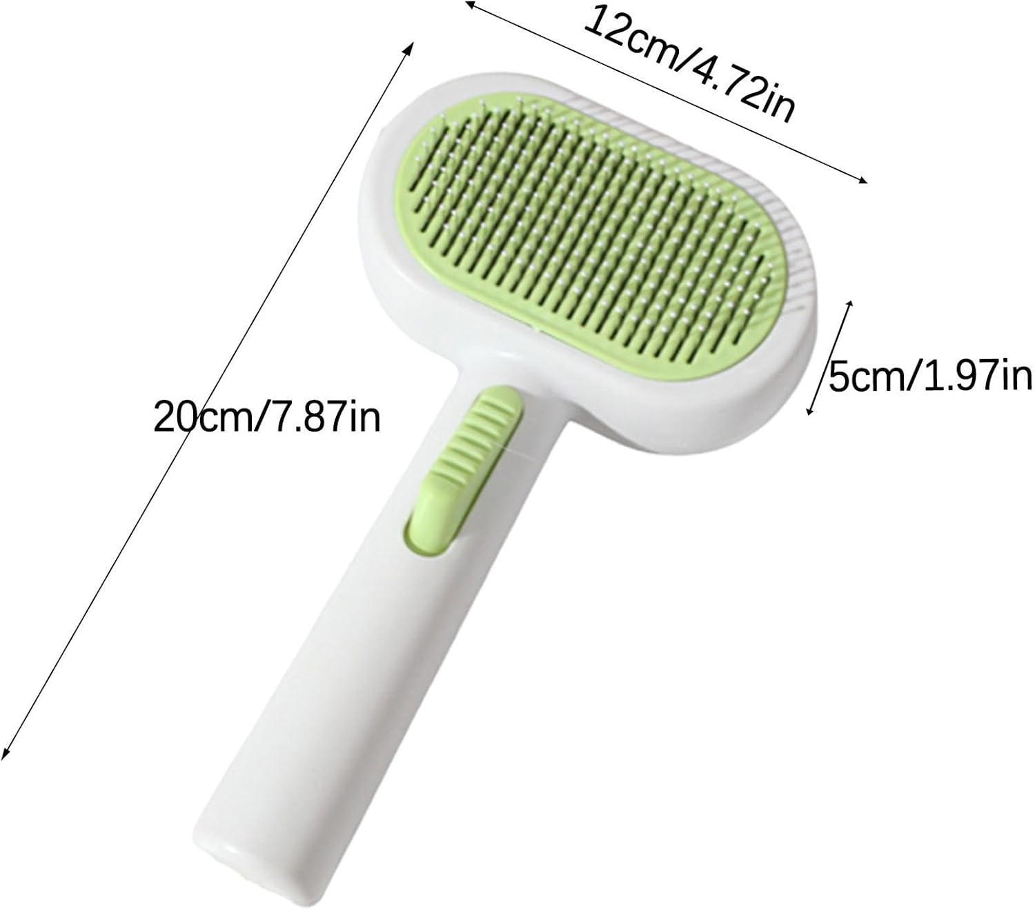 PCA-09 Pet Self-Cleaning Brush, Shedding & Grooming Tool for Loose Hair