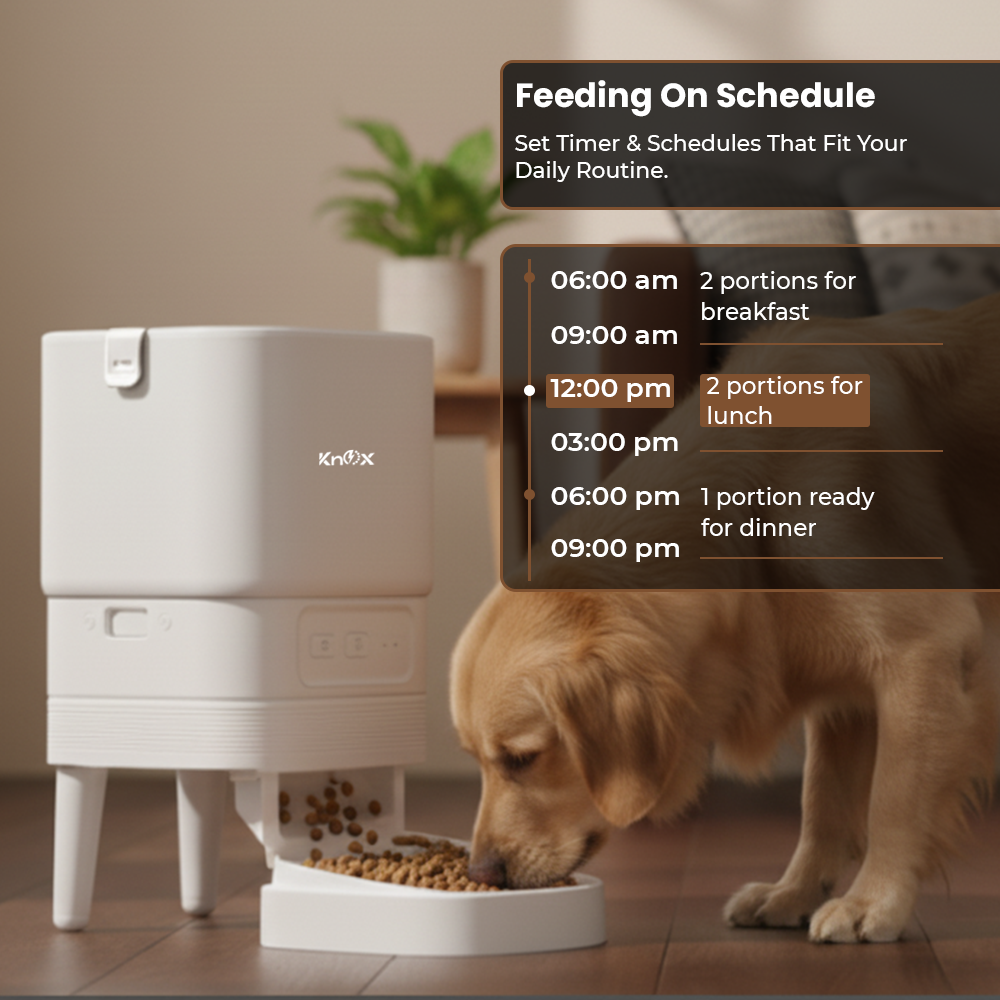 PF13 Single Bowl Automatic Pet Feeder 4L