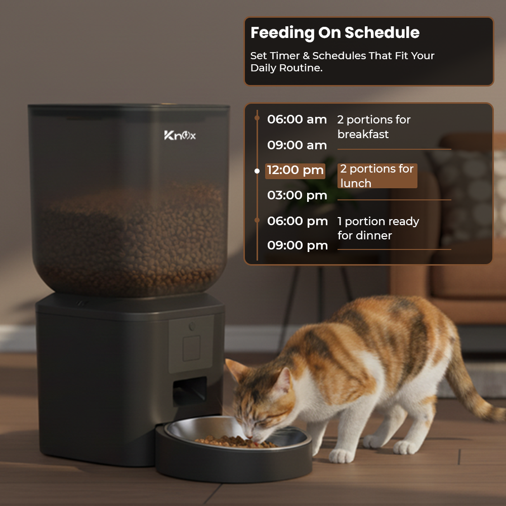 QQ023 Smart Single Bowl Automatic Pet Feeder 7L