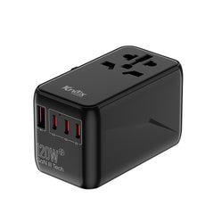 120 Watt Universal Travel Adapter with USB & Type-C PD Fast Charging