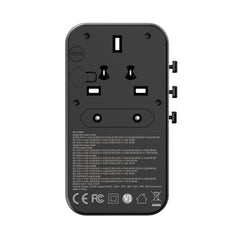 120 Watt Universal Travel Adapter with USB & Type-C PD Fast Charging