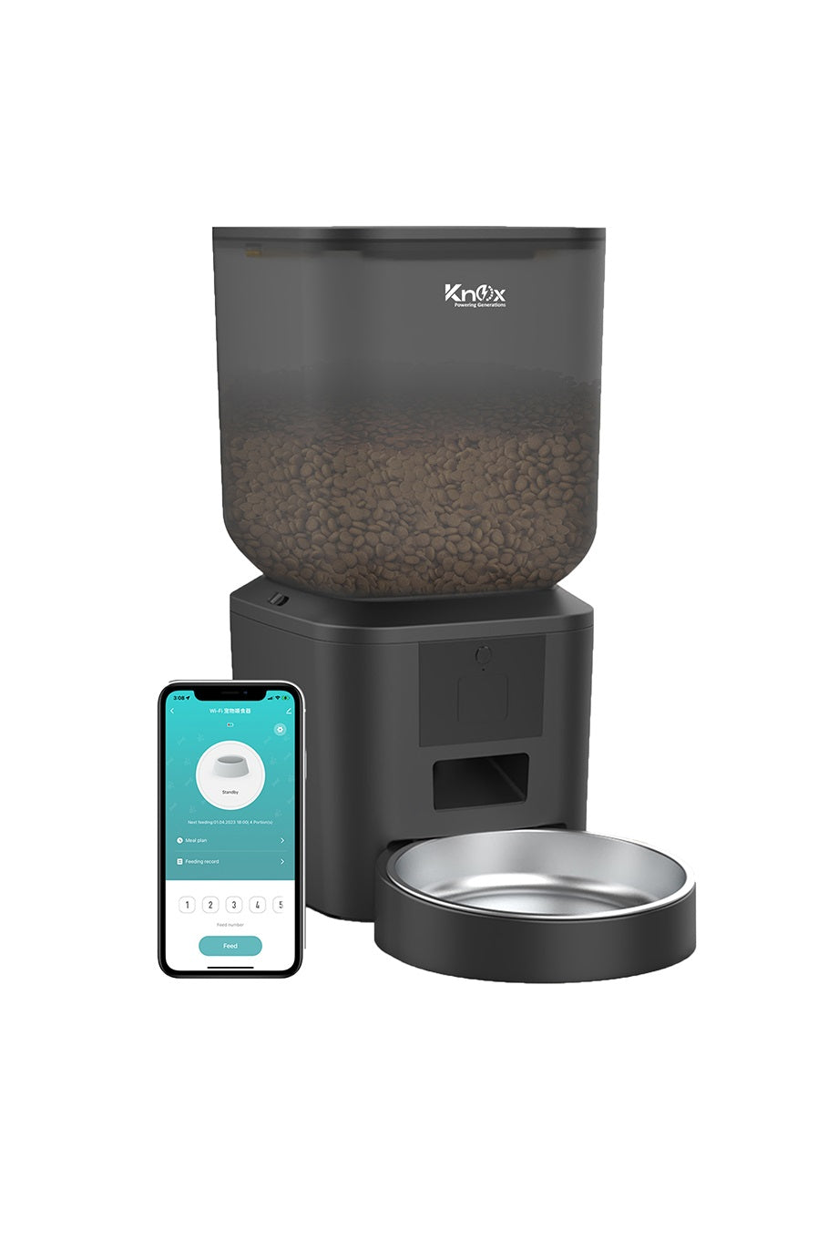 QQ023 Smart Single Bowl Automatic Pet Feeder 7L